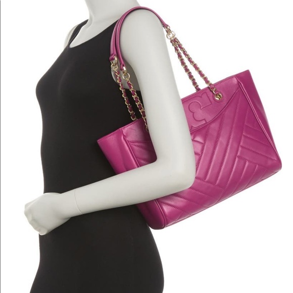 Tory Burch Bags Tory Burch Alexa Quilted Small Tote Bag Poshmark